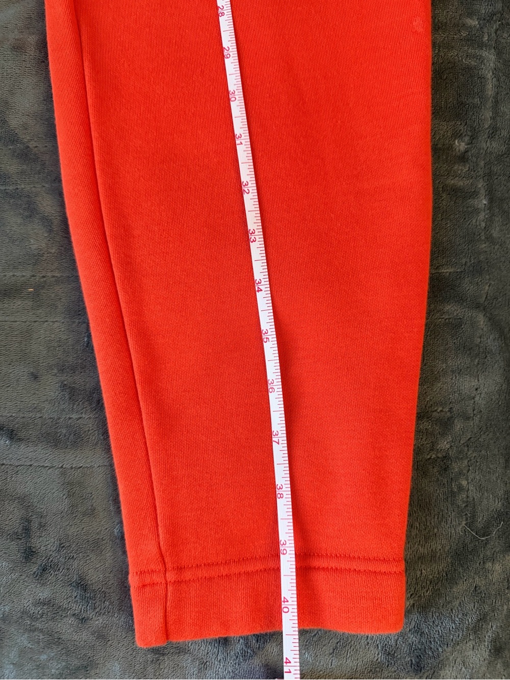 Savage X Fenty Orange Fleece Sweatpants Joggers XS - Picture 9 of 14